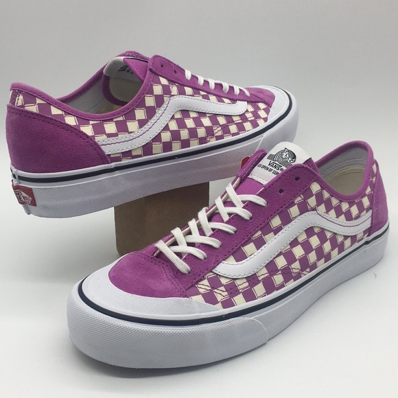 3d checkered vans